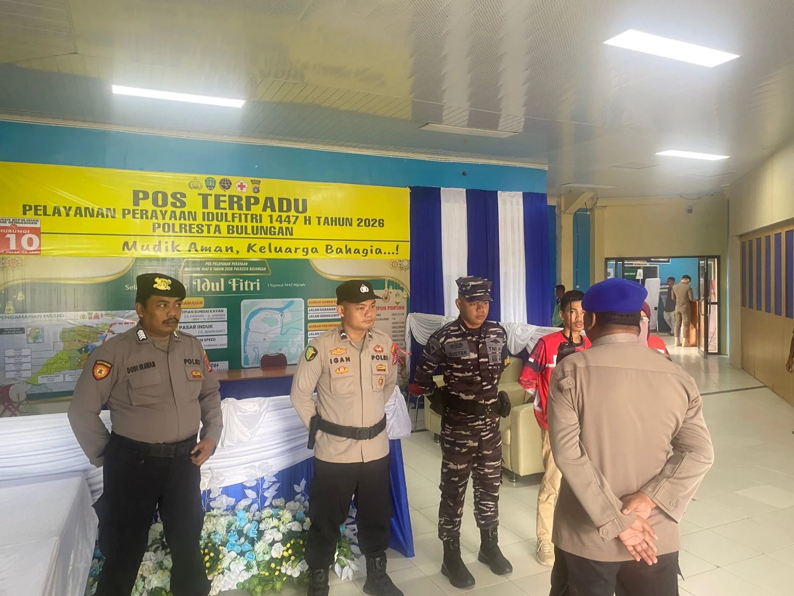 Kapolresta Bulungan Pastikan Mudik Aman dan Tertib, Pengamanan Ketat di ...